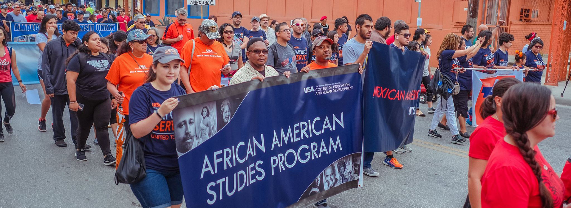 Mexican American Studies at the Chavez March in 2019