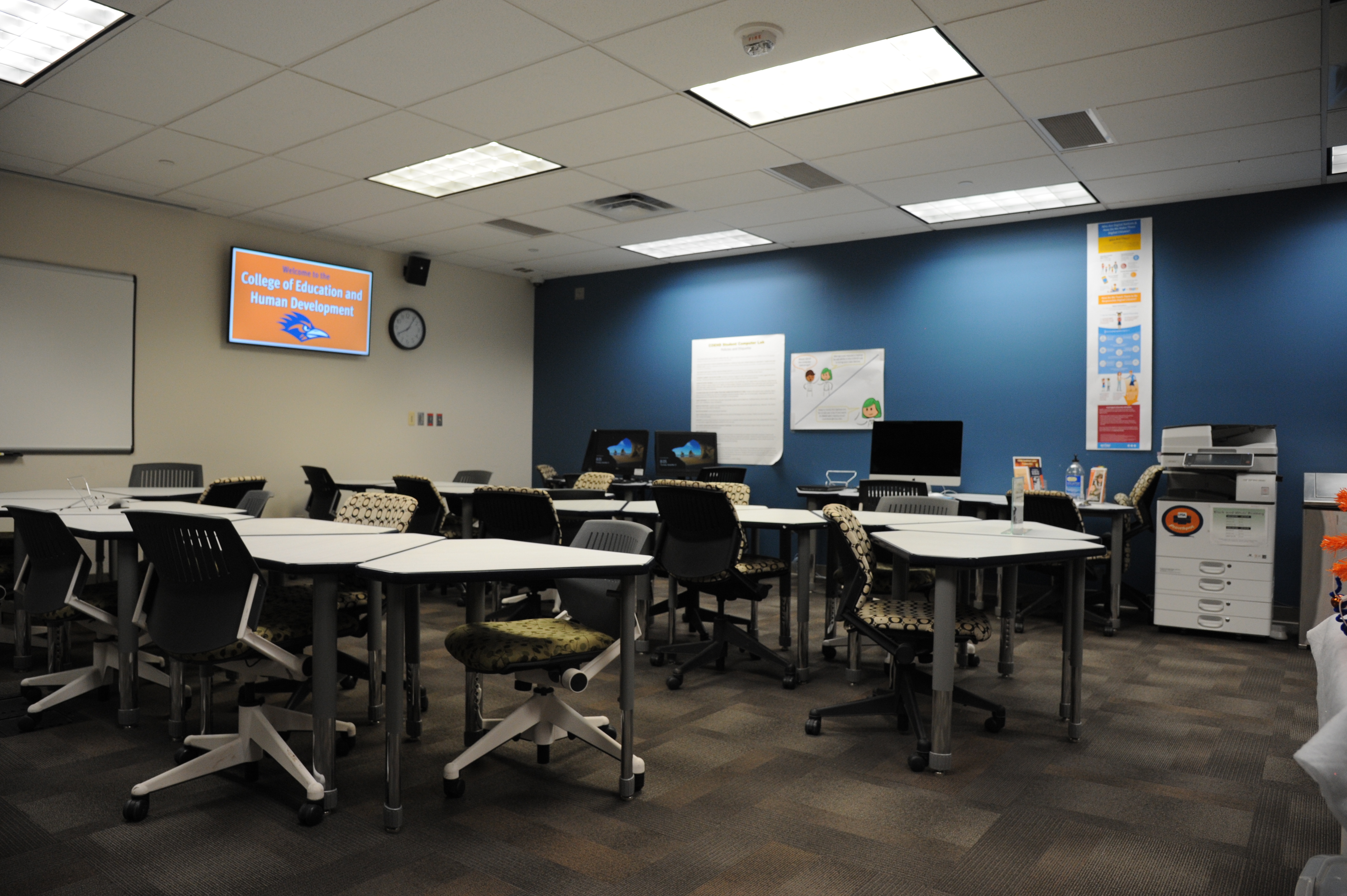 Photo of the COEHD Learning Labs at the 1604 campus