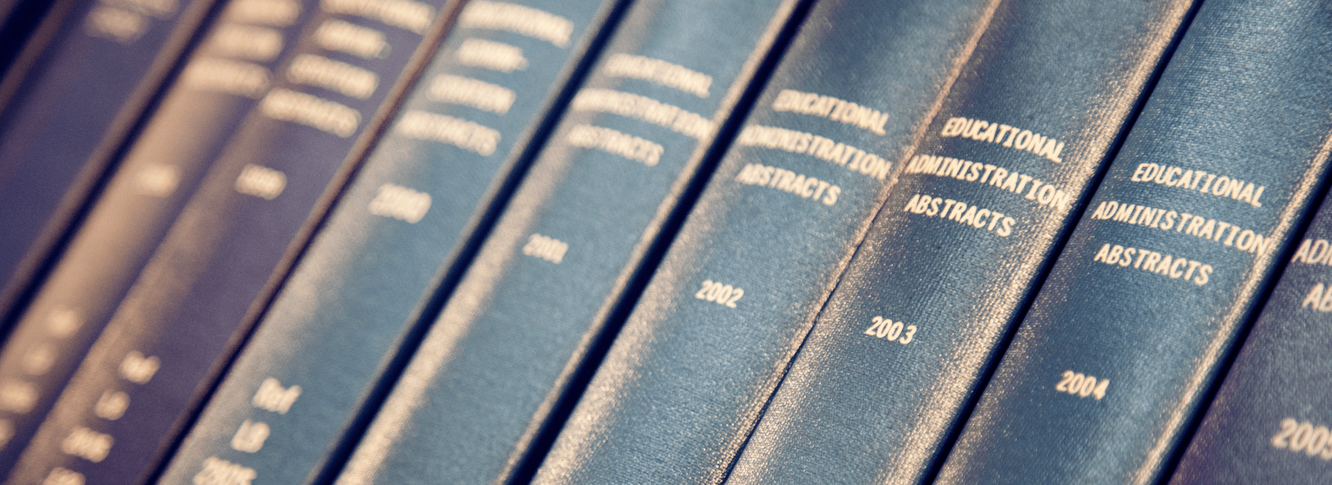 Stock Image of Educational Administration Books