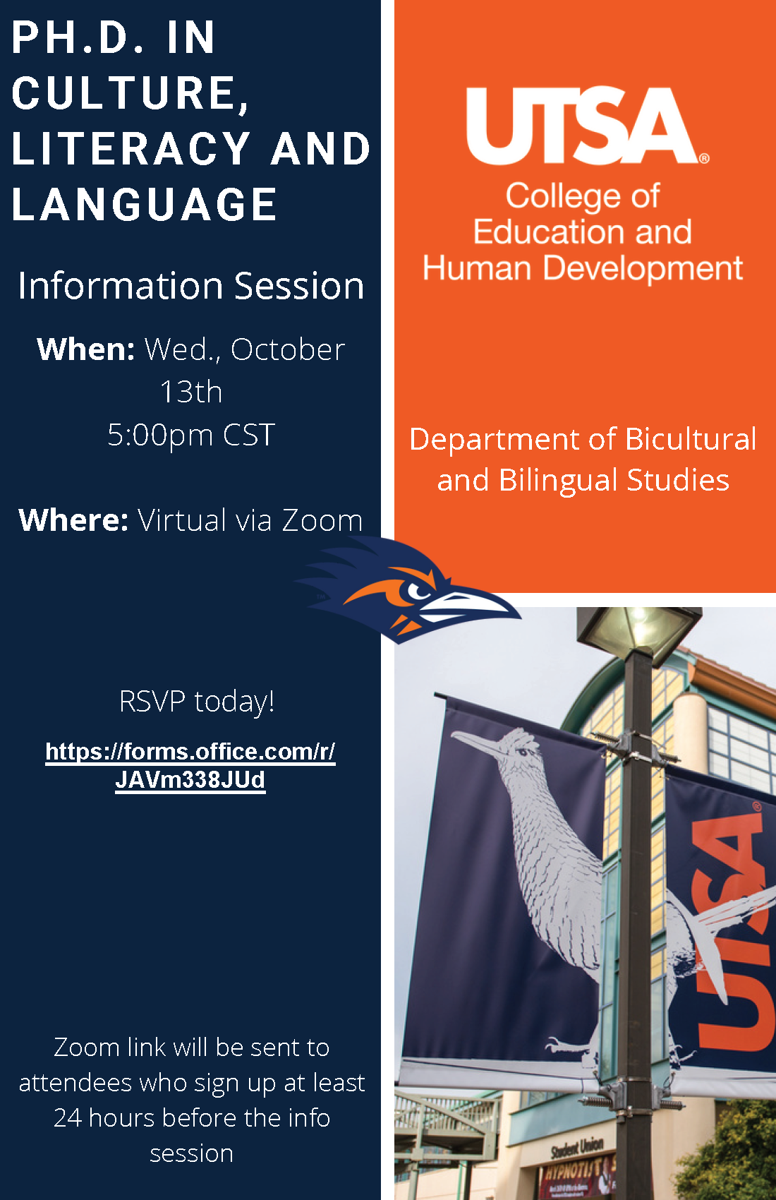 Ph.D. in Culture, Literacy, and Language Information Session