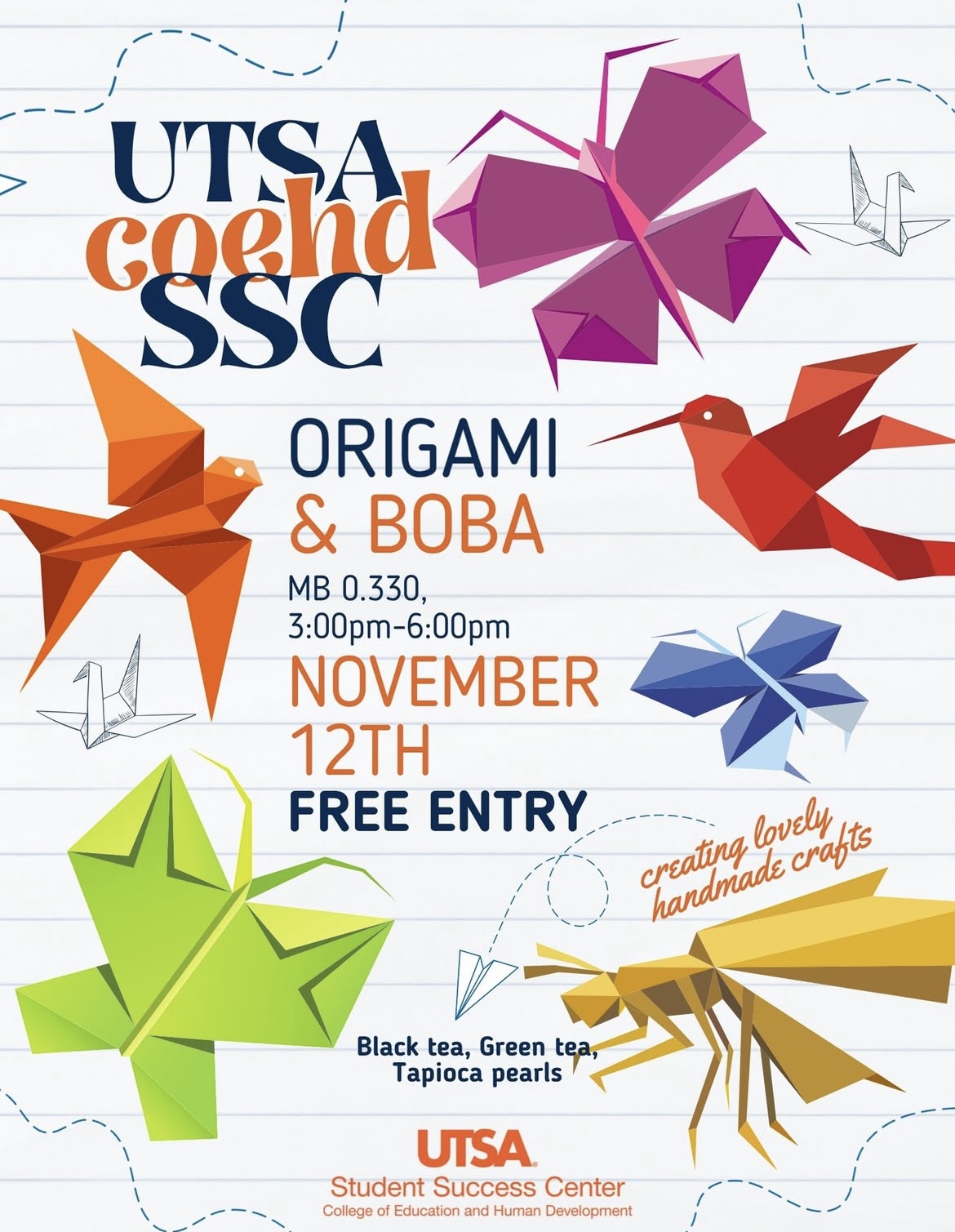 Students outside sombrilla