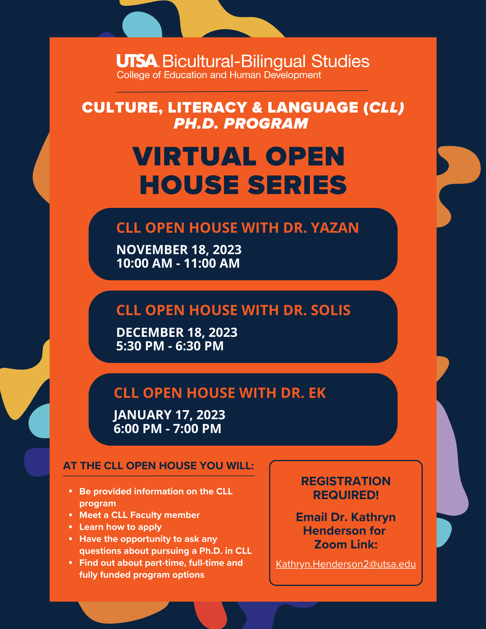 CULTURE, LITERACY & LANGUAGE (CLL) Ph.D. Program