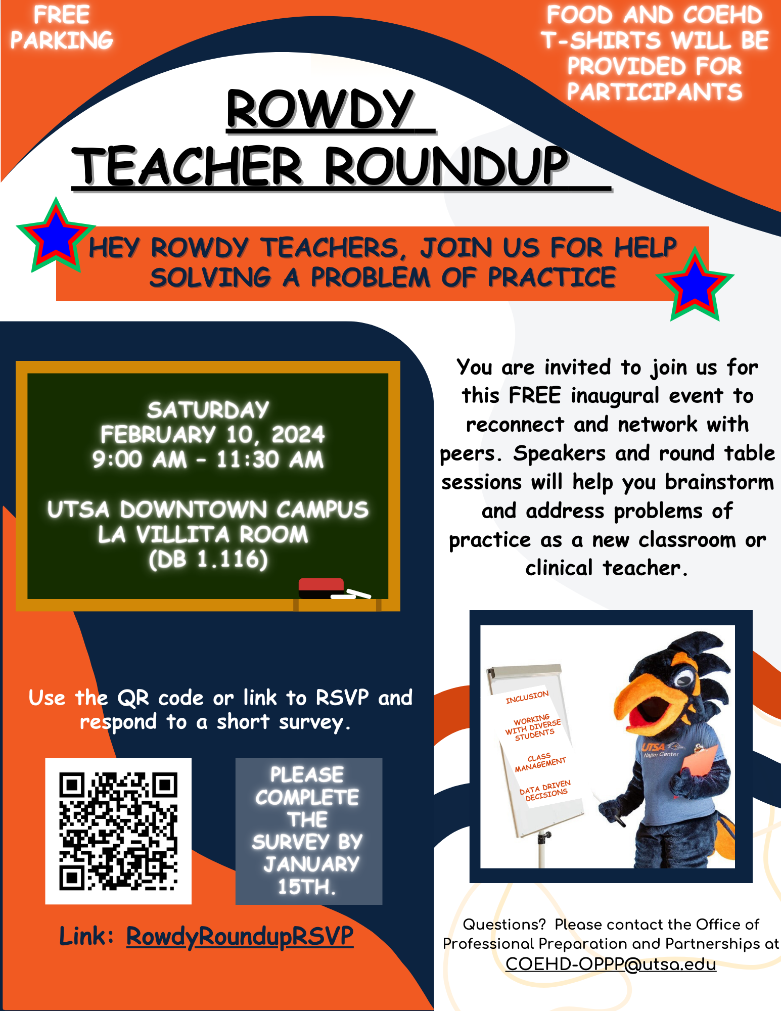Rowdy Teacher Roundup