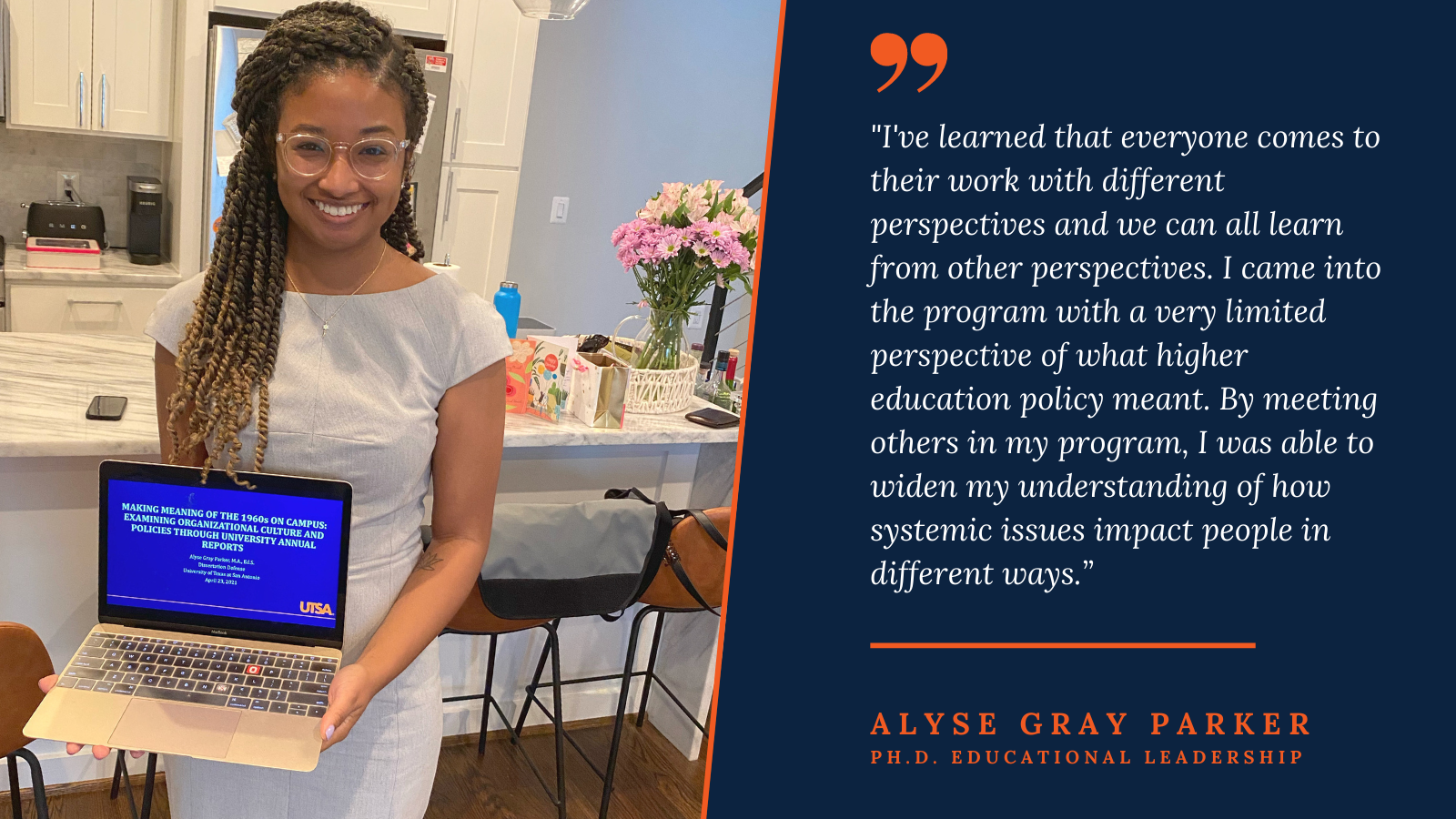 Alyse Gray Parker Grad Spotlight