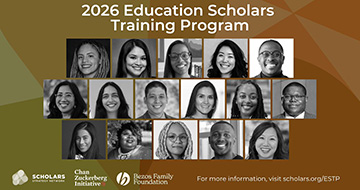 2026 Education Scholars Training Program cohort
