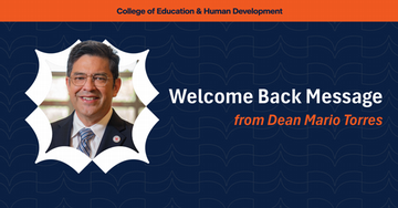 Dean Mario Torres' Welcome Back Message for Fall 2026