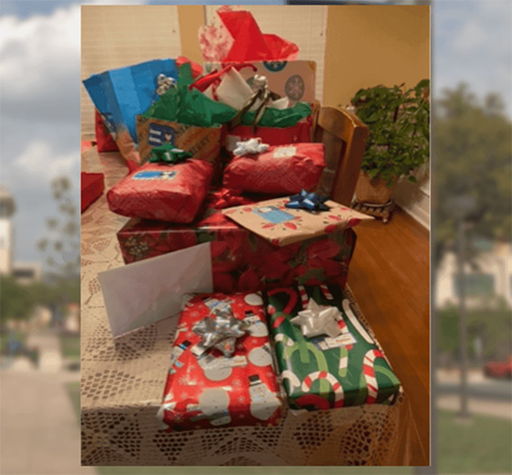 Faculty at the Bicultural-Bilingual Student Department have been giving a bit of extra support for students in need of a bit of extra care during the holidays.